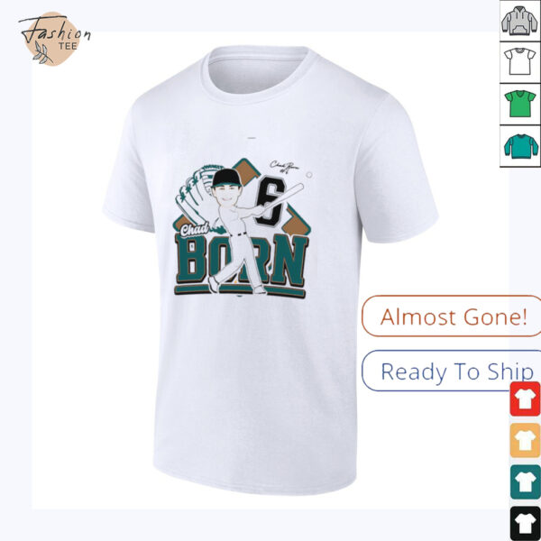 Chad Born Coastal Carolina Baseball caricature ’25 shirt