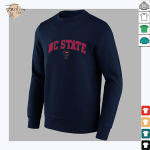 Champion NC State Wolfpack Heather Arch T Shirt