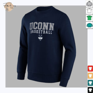 Champion UConn Huskies Basketball Stack Long Sleeve T Shirt