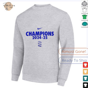 Champions 2024 25 Birmingham City FC swoosh logo shirt2