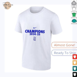Champions 2024 25 Birmingham City FC swoosh logo shirt3