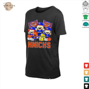 Charlie Brown and Friends Peanuts cheer New York Knicks Playoffs 2025 shirt0