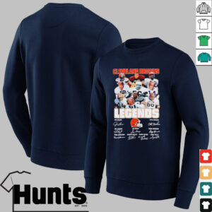 Cleveland Browns Legends players signature shirt