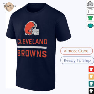 Cleveland Browns Nike Brown Lockup Tri Blend T Shirt
