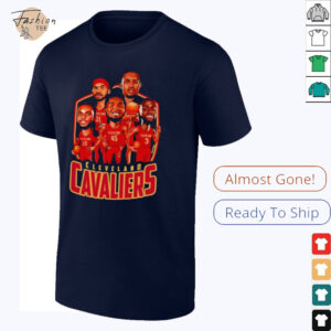 Cleveland Cavaliers 2025 caricature shirt3