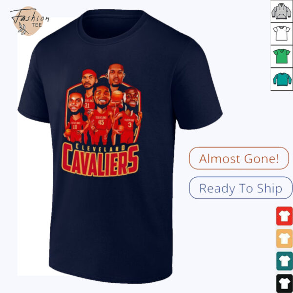 Cleveland Cavaliers 2025 caricature shirt