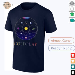 Coldplay Music of the Spheres Tour 2025 T Shirt3