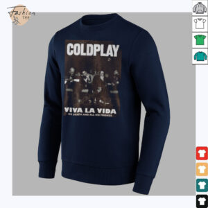 Coldplay Viva La Vida World Tour T Shirt0