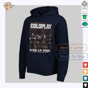 Coldplay Viva La Vida World Tour T Shirt1