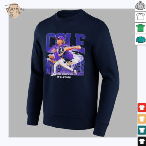 Cole Wisenbaker Kansas State Baseball Player Collage T Shirt0