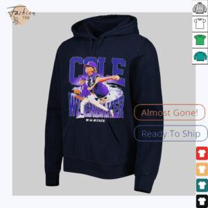 Cole Wisenbaker Kansas State Baseball Player Collage T Shirt3