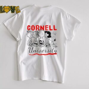 Cornell University Snoopy group walk shirt