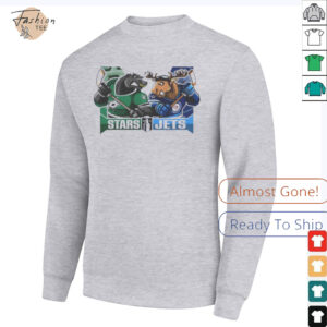 Dallas Stars Vs Winnipeg Jets 2025 2nd Round Matchups Western Conference Semi Finals Mascot shirt2
