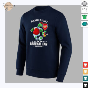 Damn right I am an Arsenal fan win or lose...