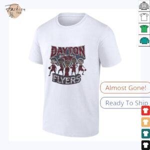 Dayton Flyers basketball team cartoon shirt