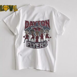Dayton Flyers basketball team cartoon shirt