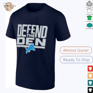 Defend the Den Detroit Lions 2025 shirt2