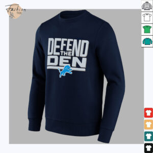 Defend the Den Detroit Lions 2025 shirt3
