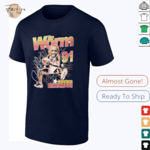 Dennis Rodman The Worm big head signature shirt3