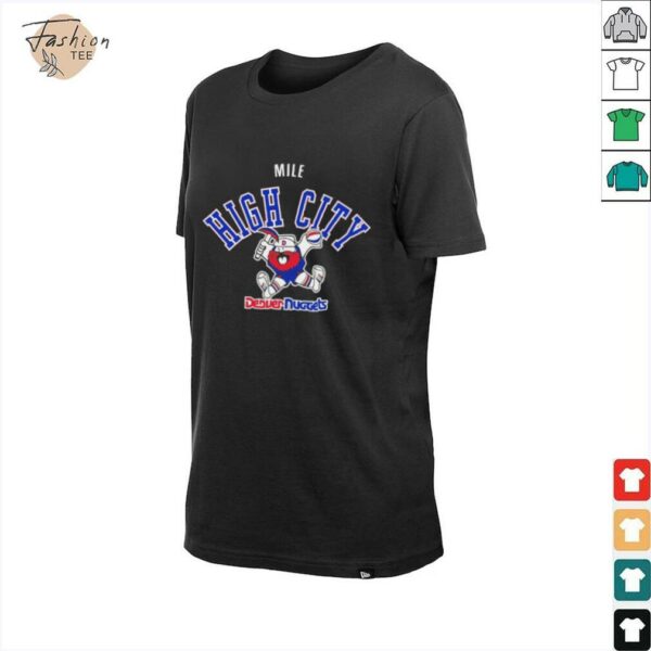 Denver Nuggets Mile High City 1974 Mascot T shirts