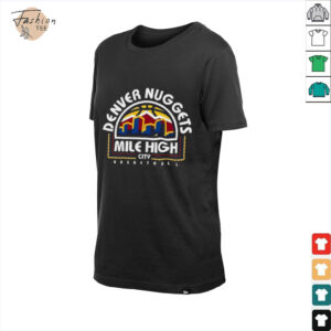 Denver Nuggets Mile High City Basketball Shirt2