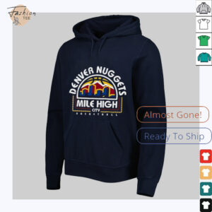 Denver Nuggets Mile High City Basketball Shirt3