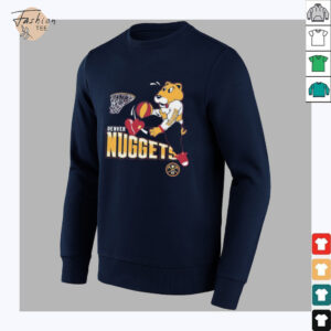 Denver Nuggets Rocky Mascot Dunk T Shirts