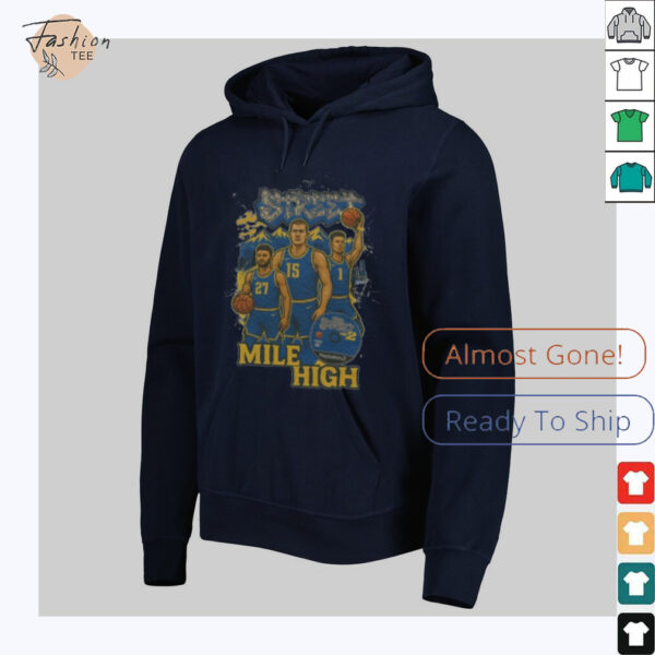 Denver Nuggets Street Mile High T shirts