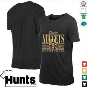 Denver Nuggets basketball retro letter shirt