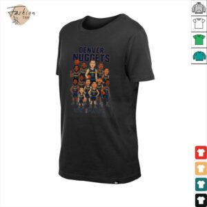 Denver Nuggets basketball team Playoffs 2025 caricature shirt