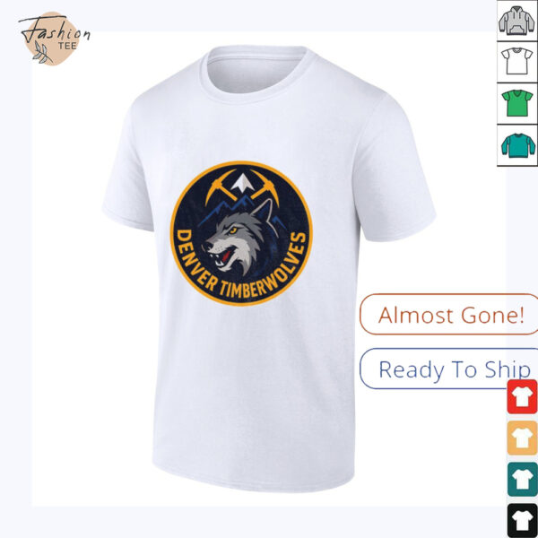 Denver Timberwolves funny NBA logo shirt