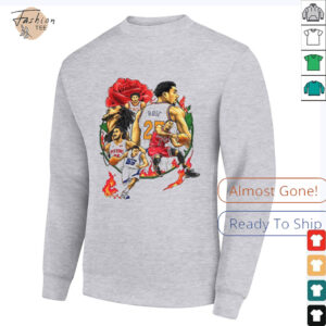 Derrick Rose player basketball rose and fire shirt2