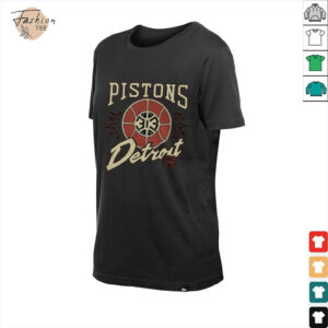 Detroit Pistons Homage Hometown Edition Tri Blend T Shirt