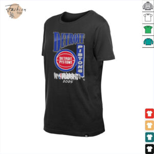 Detroit Pistons Youth 2025 NBA Playoffs Hype T Shirt