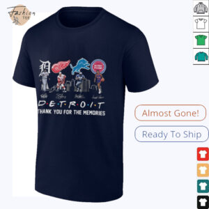 Detroit Team Sport Signature Thank You For The Memories Unisex...