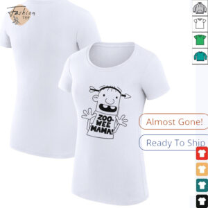 Diary of a Wimpy Kid Rowley Zoo Wee Mama Big Face T Shirt
