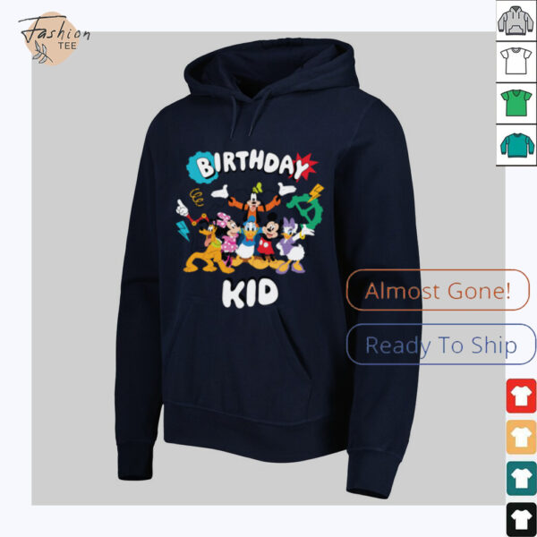 Disney Jr. Mickey & Friends _Birthday Kid_ Birthday Party Shirt