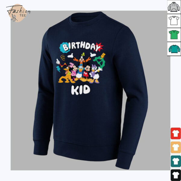 Disney Jr. Mickey & Friends _Birthday Kid_ Birthday Party Shirt
