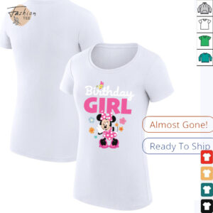 Disney Jr. Minnie Mouse _Birthday Girl_ Birthday Party Shirt
