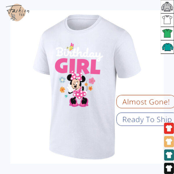 Disney Jr. Minnie Mouse _Birthday Girl_ Birthday Party Shirt