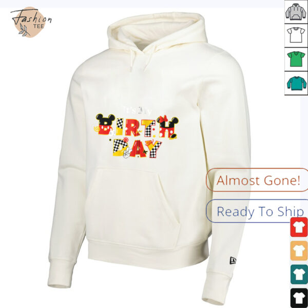 Disney Mickey & Minnie It’s My Birthday Big Letters Party Shirt