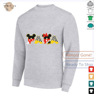 Disney Mickey Minnie Papa Father's Day Birthday Family Trip Shirt