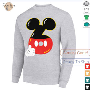 Disney Mickey Numbers _6_ Sixth 6th Birthday Party Gift Shirt