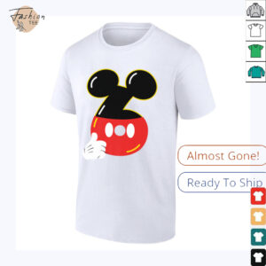 Disney Mickey Numbers _6_ Sixth 6th Birthday Party Gift Shirt