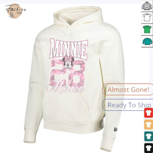 Disney Minnie Mouse 28 Pink Camouflage Vintage Logo Shirt