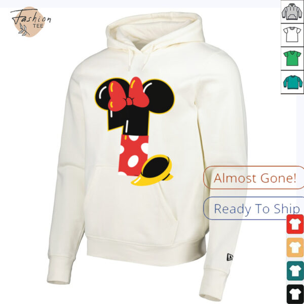 Disney Minnie Numbers _1_ First 1st Birthday Party Gift Shirt