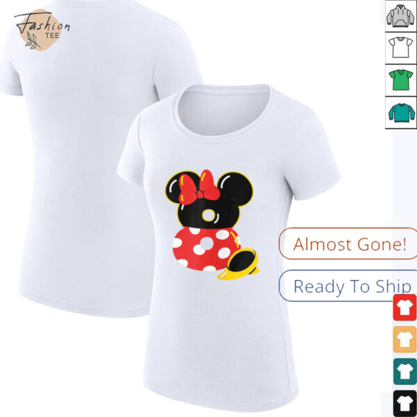 Disney Minnie Numbers _8_ Eighth 8th Birthday Party Gift Shirt