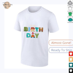 Disney Moana Big Letters It's My Birthday Party Shirt
