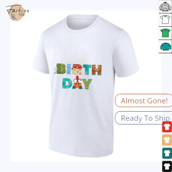 Disney Moana Big Letters It’s My Birthday Party Shirt