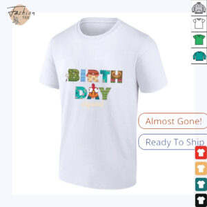 Disney Moana Big Letters _Birthday Squad_ Birthday Party Shirt